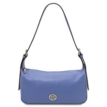 Miranda Soft leather shoulder bag Blue