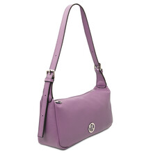 Miranda Soft leather shoulder bag Lilac