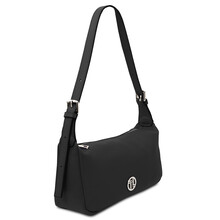 Miranda Soft leather shoulder bag Black