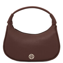 Michelle Leather hobo bag Coffee