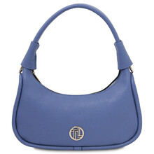 Michelle Leather handbag Blue