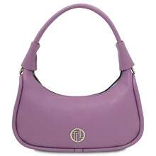 Michelle Leather handbag Lilac