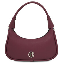 Michelle Leather handbag Bordeaux