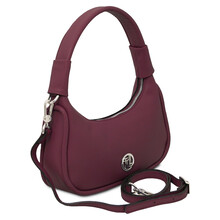 Michelle Leather handbag Bordeaux
