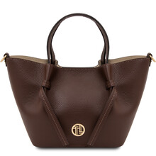 Legame Leather handbag Coffee