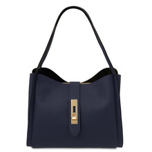 Soave Soft leather handbag Dark Blue