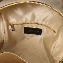 Chantilly Soft leather backpack Dark Taupe