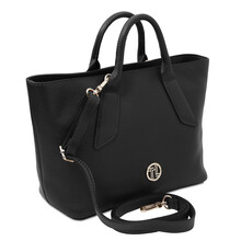 Viva Leather handbag Black