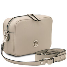 Cubetto Leather shoulder bag Forest Green