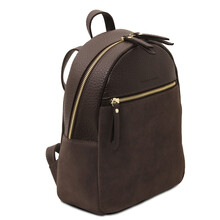 Arco Leather backpack Dark Brown