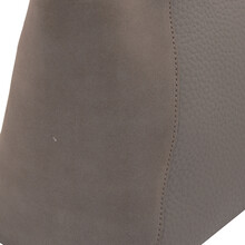 Libra Leather shoulder bag Dark Taupe