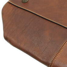 Geantă de voiaj Lisbona din piele – Duffle mare, maro