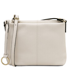 TL Bag Soft leather shoulder bag White