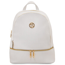 TL Bag Soft leather backpack White