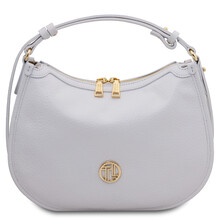 Hoblò Soft leather handbag White