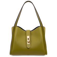 Soave Soft leather handbag Green