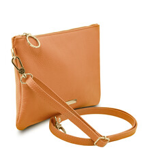 TL Bag Soft leather clutch Apricot