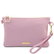 TL Bag Soft leather clutch Ballet Pink