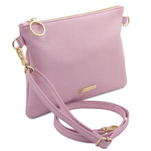 TL Bag Soft leather clutch Ballet Pink