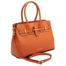 TL Bag Leather handbag Orange
