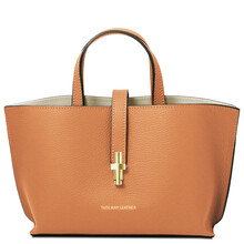 Agatha Leather handbag Apricot