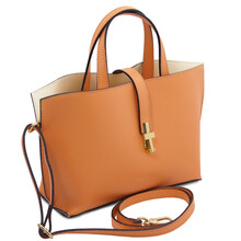 Agatha Leather handbag Apricot