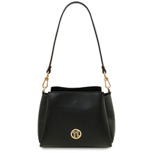 Abby Leather handbag Black
