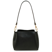 Abby Leather handbag Black