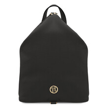 Dublin Soft leather backpack Black