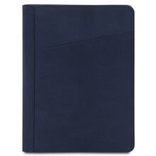 Tiberio Leather document case Dark Blue