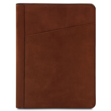 Tiberio Leather document case Brown