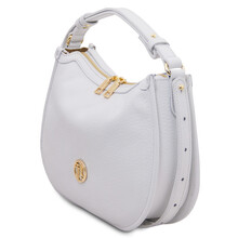 Hoblò Soft leather handbag White