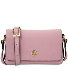 Biscuit Soft leather shoulder bag Ballet Pink