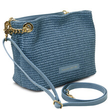 TL Bag Raffia bucket bag Denim