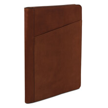 Augusto Leather document case with ring binder Brown