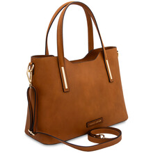 Olimpia Leather tote Natural