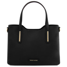 Olimpia Leather tote Black