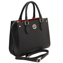 Croque Leather handbag Black