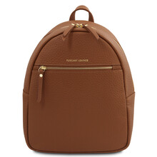 Arco Leather backpack Cognac