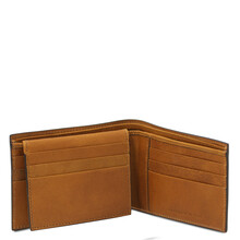Exclusive 3 fold leather wallet for men Natural