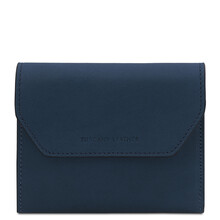 Exclusive leather wallet Dark Blue