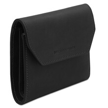 Exclusive leather wallet Black
