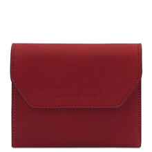 Exclusive leather wallet Red