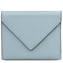Mail Exclusive leather wallet Light Blue
