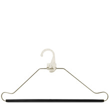 Replacement hanger for garment bags Nickel
