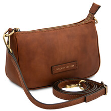 Parfait Leather clutch Black