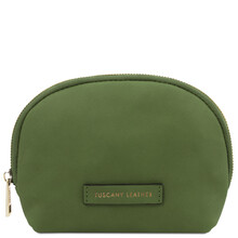 Vera Leather toiletry case Green