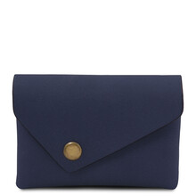 Leather coin purse Dark Blue