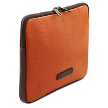 Soft leather tablet case Orange