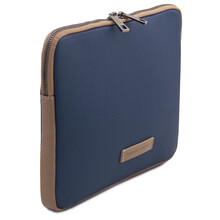 Soft leather tablet case Dark Blue